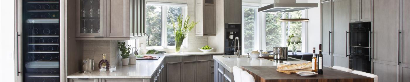 bright kitchen