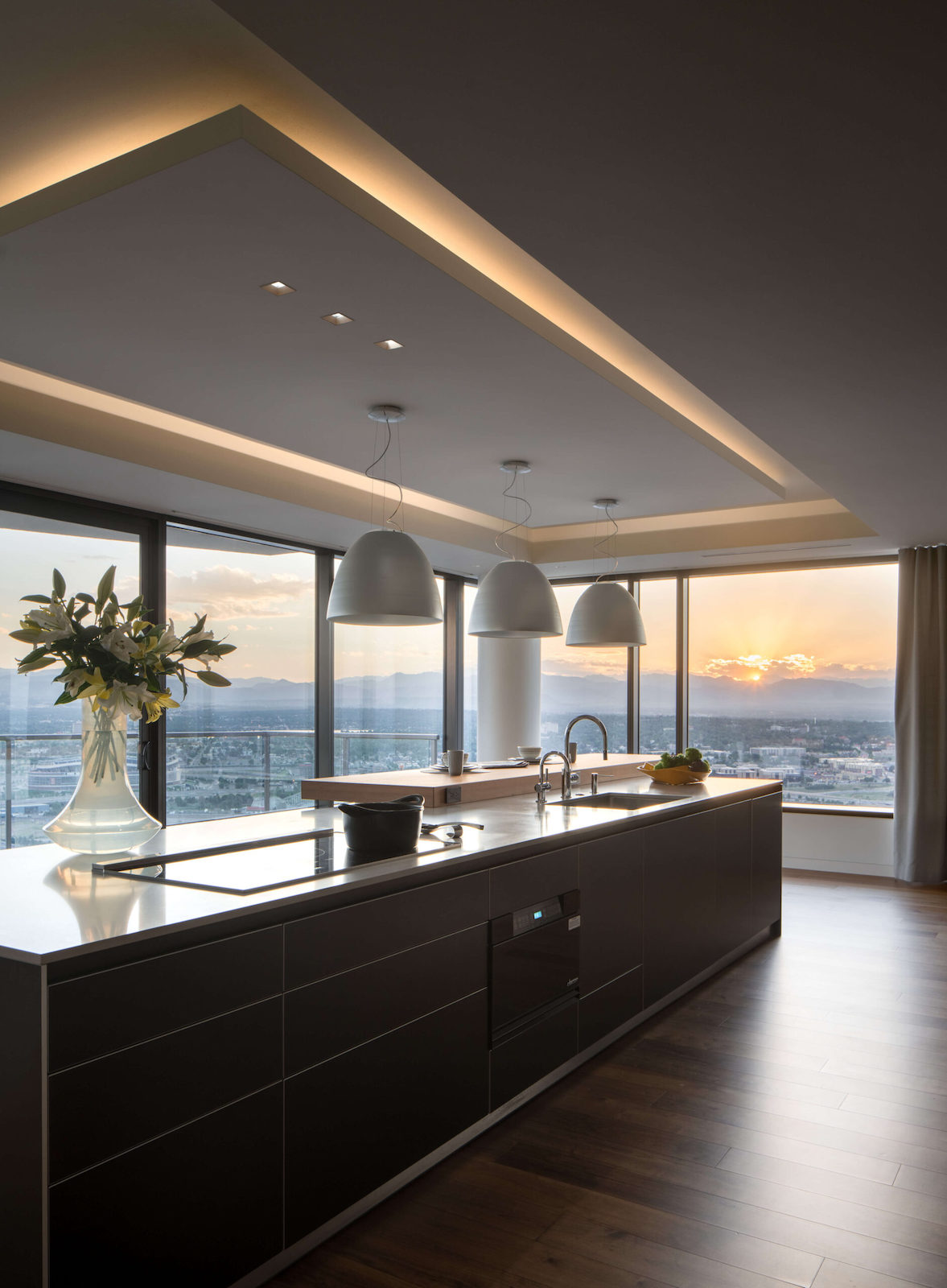 custom kitchen designer for penthouse