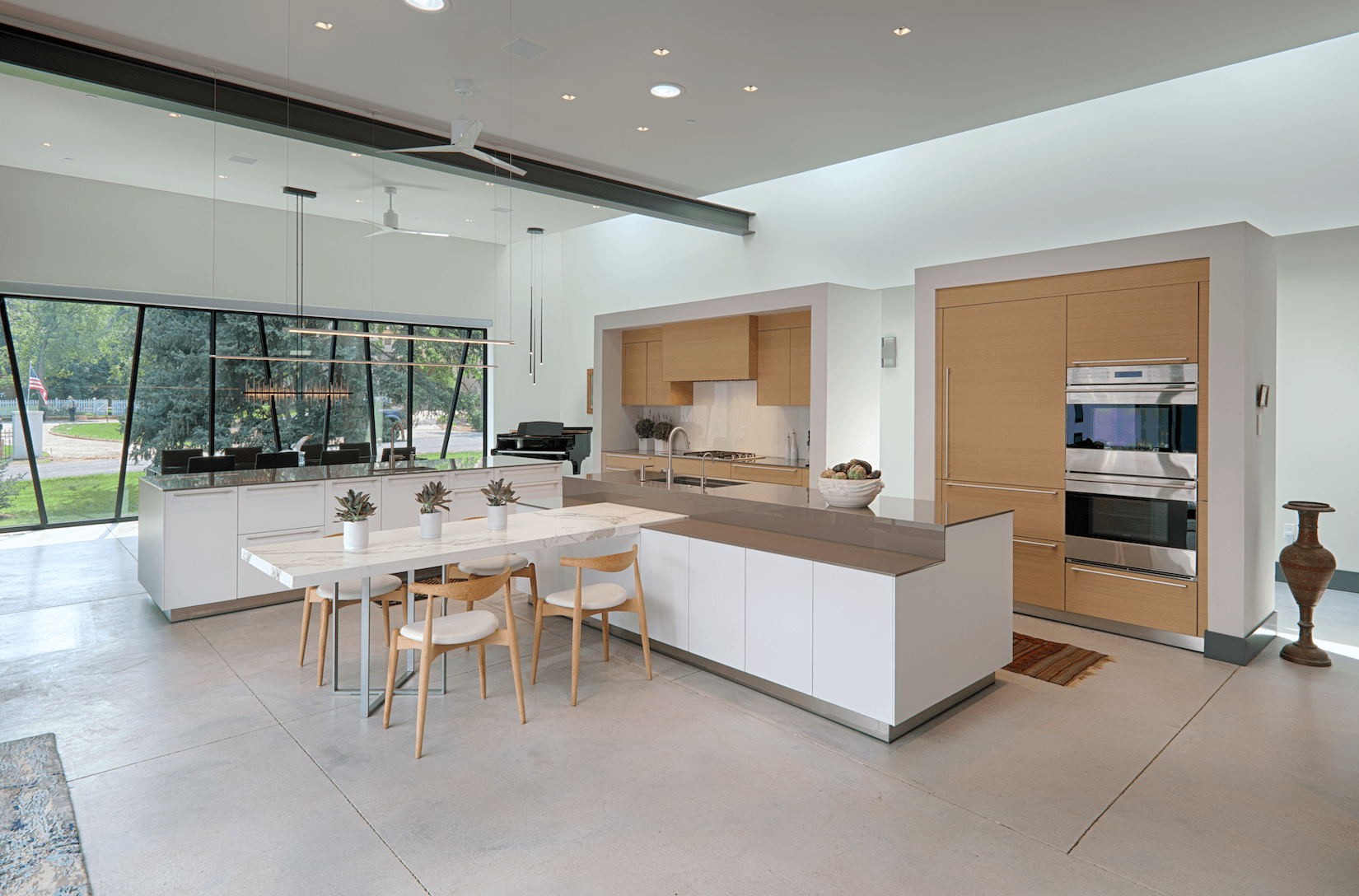 kitchen design with open floor plan