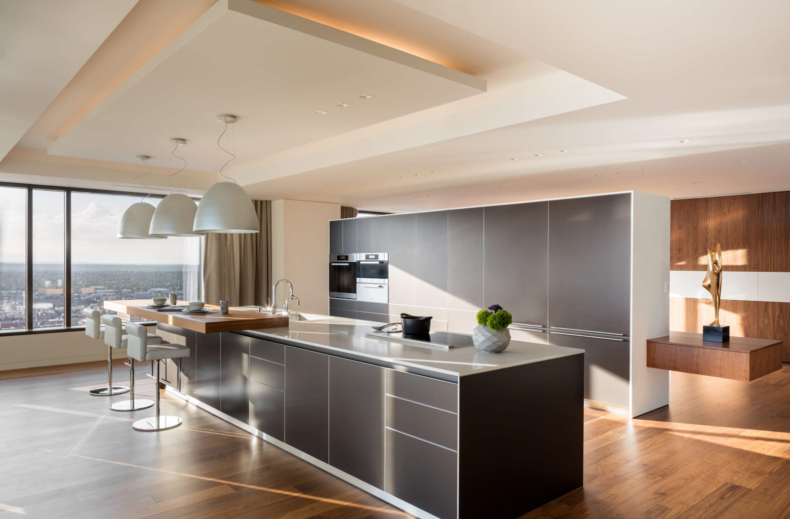 luxury penthouse estate kitchen