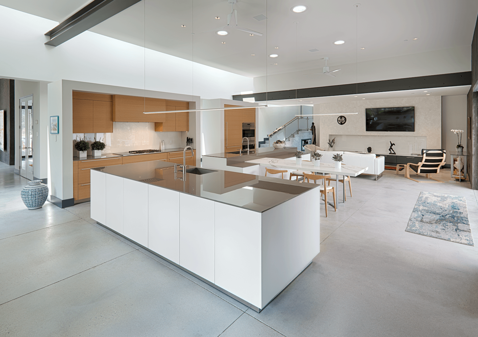 modern open kitchen