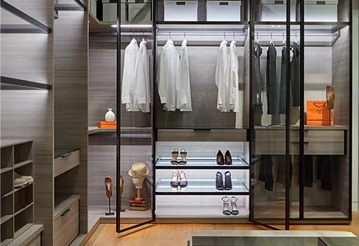 walk in wardrobe